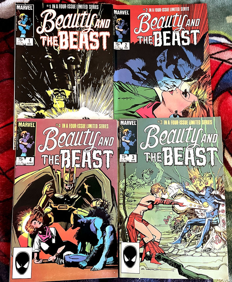 Beauty and The Beast 4 part mini series full run complete VF
