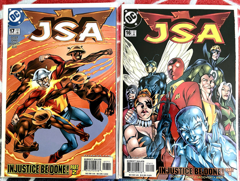 DC Universe -JSA-Injustice be Done