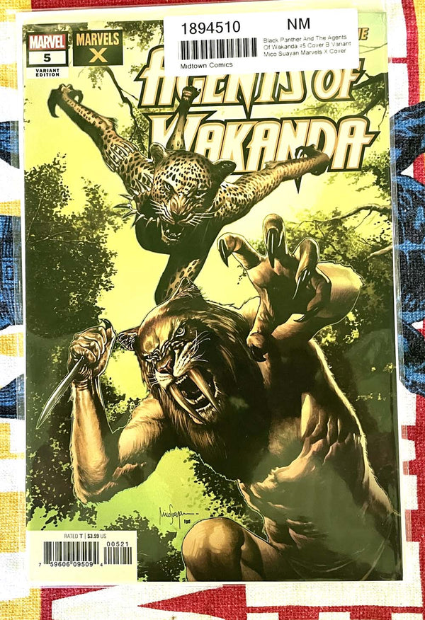 Black Panther-Agents du Wakanda #5 Variante NM