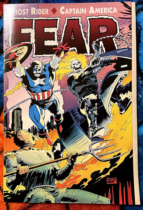 Ghost Rider / Captain America : 'FEAR' TPB 1ère impression 1992 VF