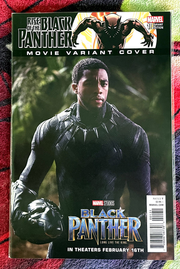 Rise of the Black Panther #1-6, film et variante Boseman NM