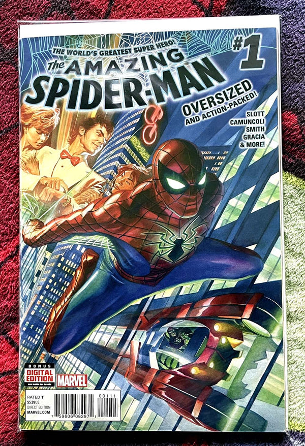 THE AMAZING SPIDERMAN #1 Surdimensionné VF-NM