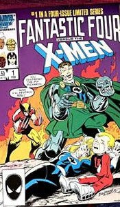 Les Quatre Fantastiques contre. Les X-Men#1-4 VF-NM