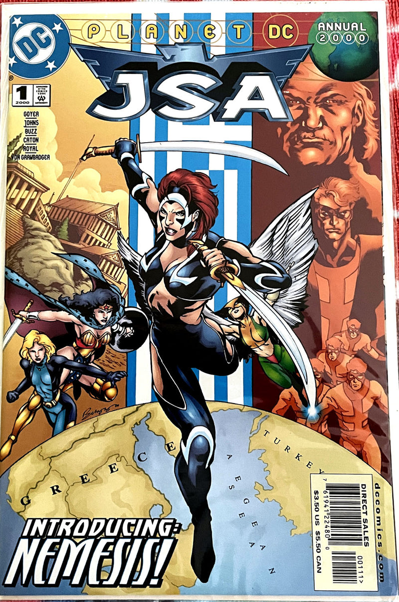 DC Universe -JSA Planet DC Annual 2000
