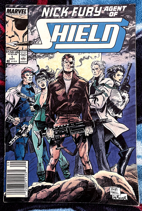 Marvel Modern Age-Nick Fury Agent of SHIELD #1 VF