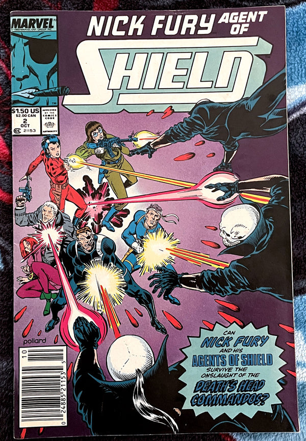 Marvel Modern Age-Nick Fury Agent of SHIELD #2 VF