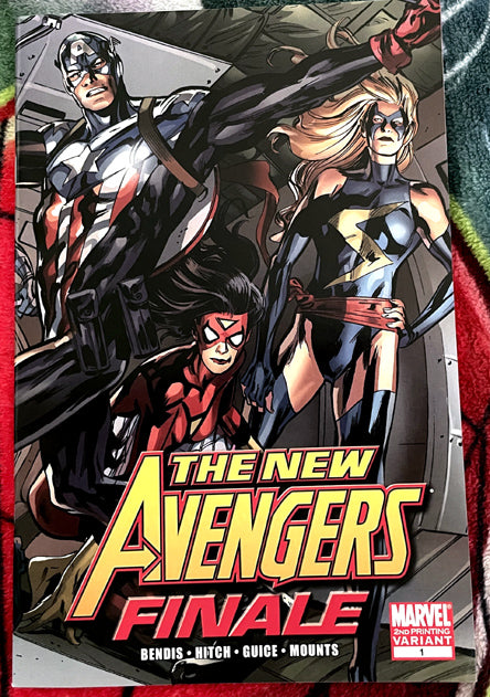 New Avengers Finale 2nd printing Variant  VF-NM