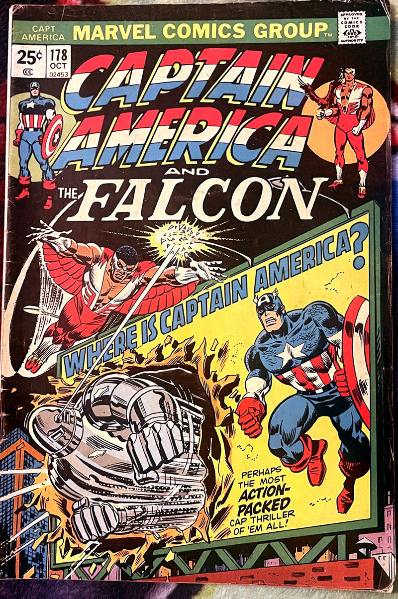 Marvel Bronze Age-Captain America and The Falcon