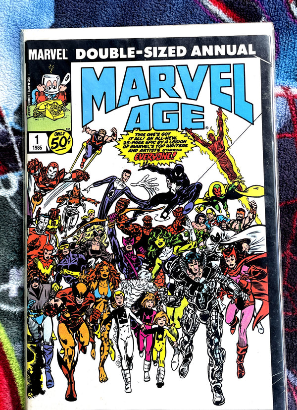 Marvel Age Annual #1 (1ère apparition de Phone Ranger) 2ème Silver Sable VF
