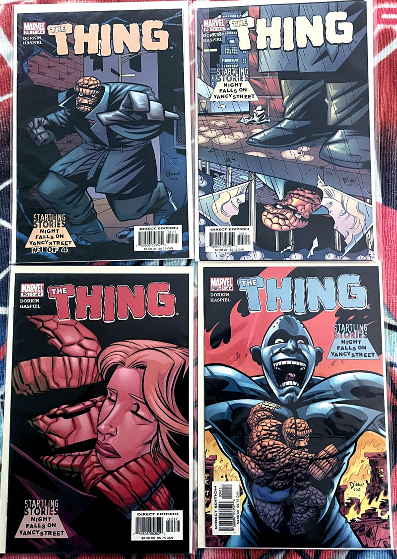 Fantastic Four Family-The Thing 4 part mini series full run complete VF-NM