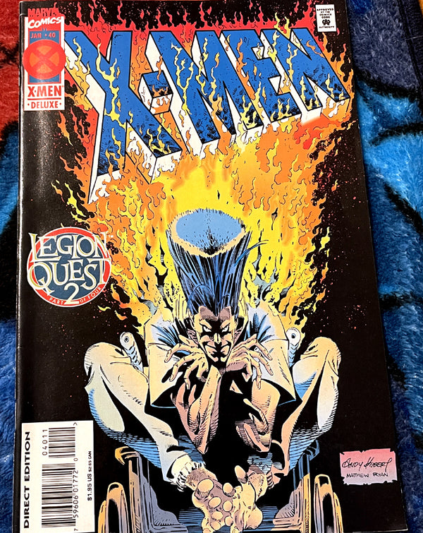 X-Men #40 Legion Quest VF-NM