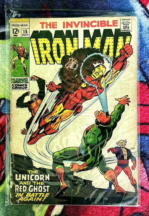 Iron Man #15 - Copie du lecteur - 1ère application d'Alex Nevsky, devient Crimson Dynamo