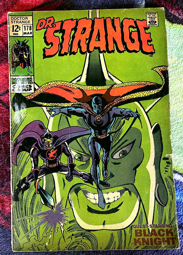 Dr Strange #178 with The Black Knight-reader copy