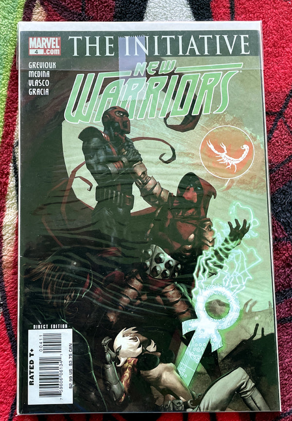 New Warriors #4 The Initiative   VF