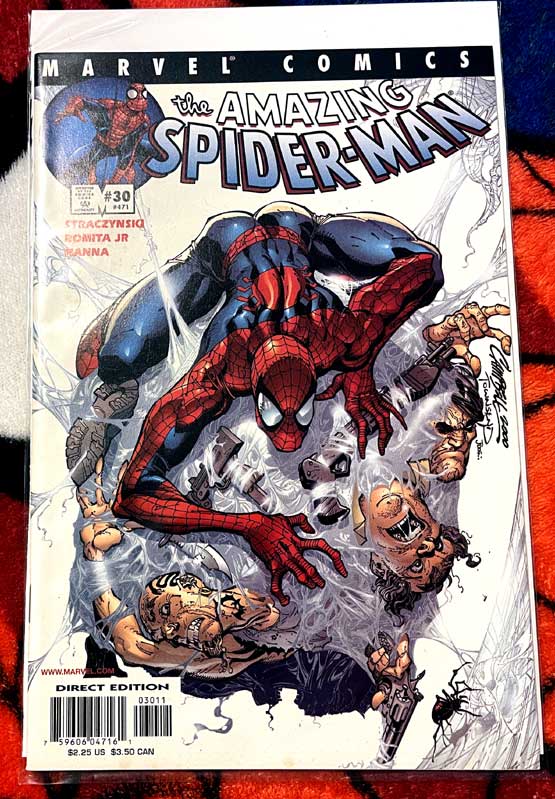 The Amazing Spider-Man #30 1st JMS VF-NM