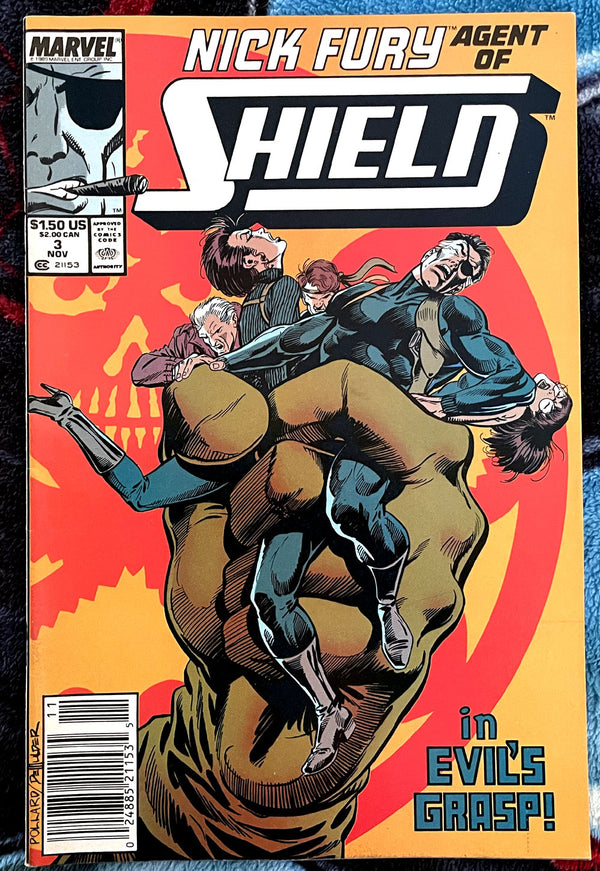 Marvel Modern Age-Nick Fury Agent of SHIELD #3 VF