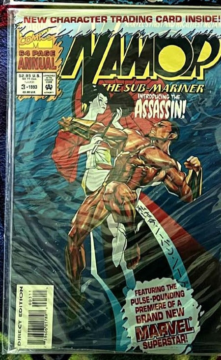 Namor The Sub-Mariner Annuals #1,2,3,& 4 VF-NM