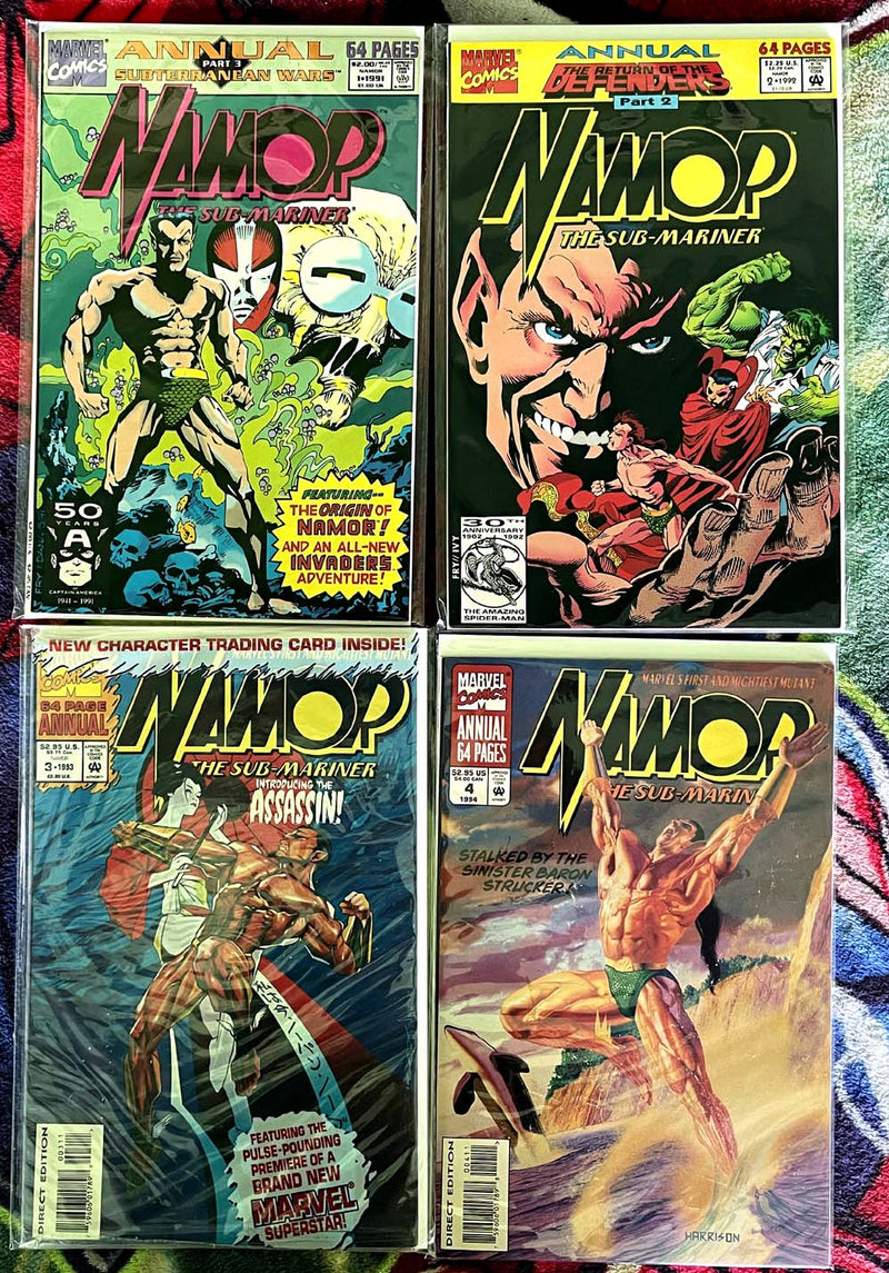 Namor The Sub-Mariner Annuals