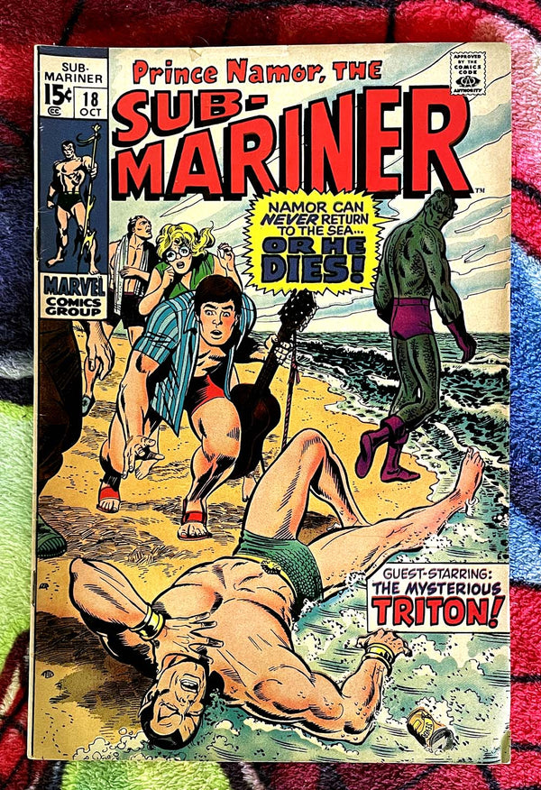 Namor The Sub-Mariner #18 Reader copy