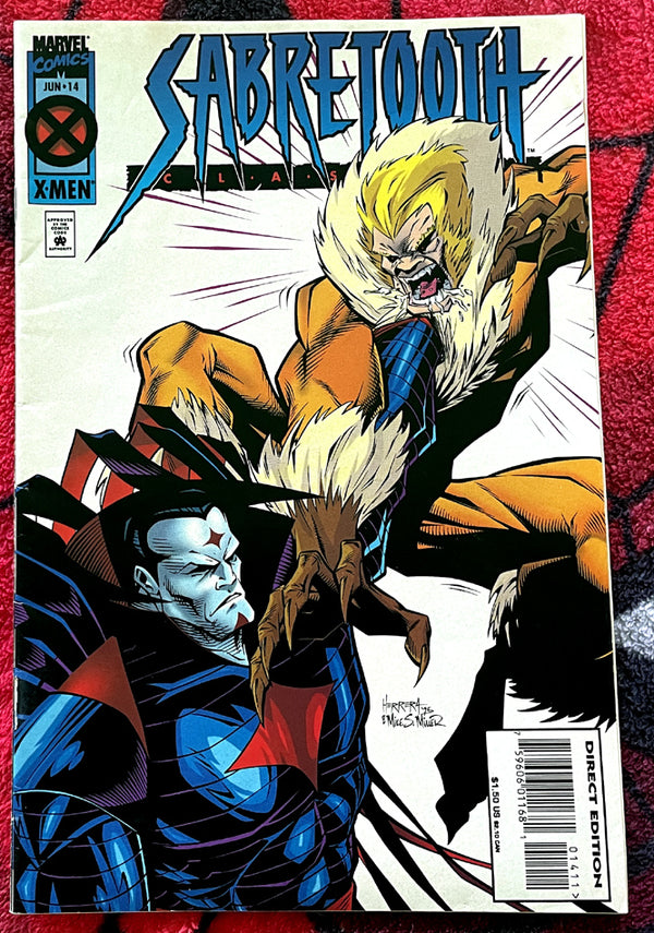 Sabertooth  #14  VF  Claws