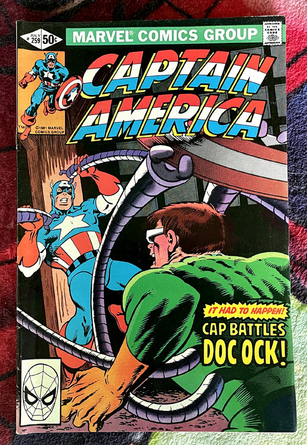 Captain America #283,284,286 vs Doc Ock  VF