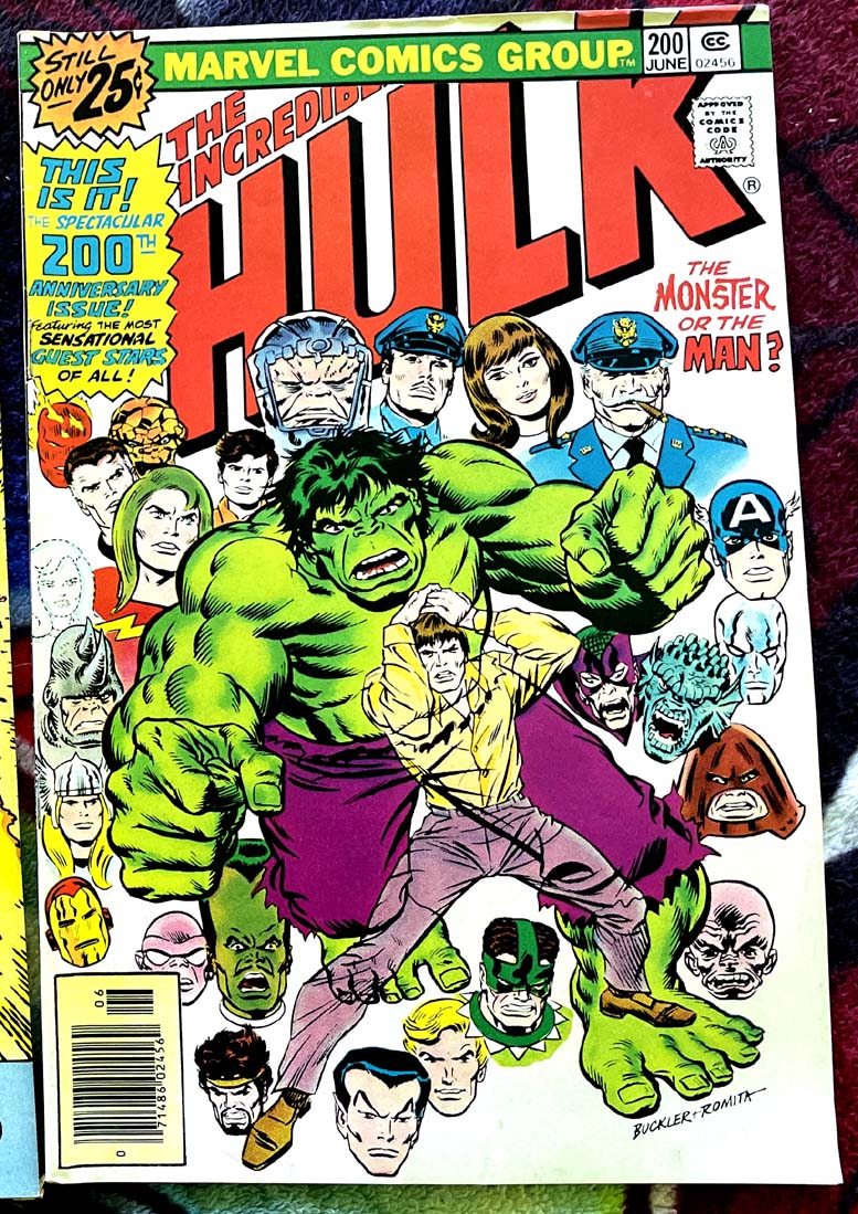 THE INCREDIBLE HULK #200/Marvel Super Heroes #100-Hulk-VF