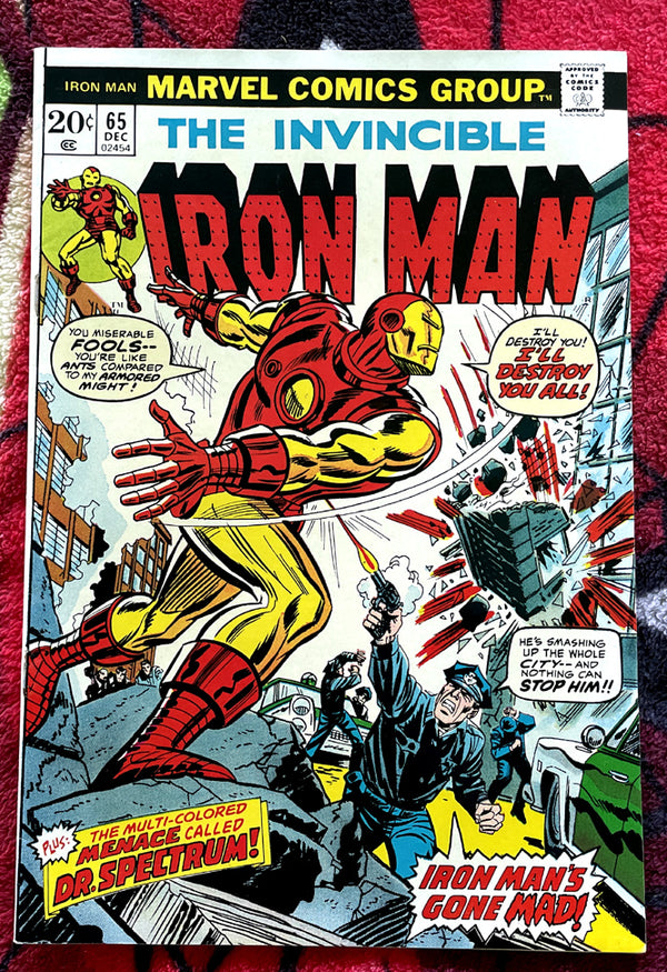 v.1- The Invincible Iron Man #65  VF