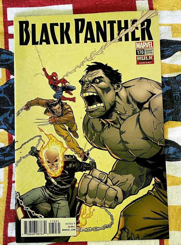 Black Panther #170 Hulk Variante NM