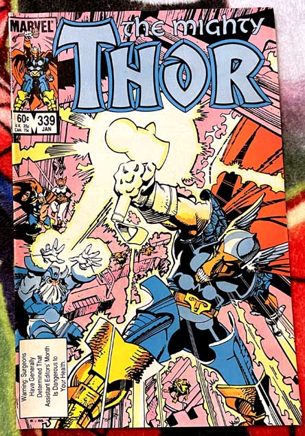 The Mighty Thor  #339 Beta Ray Bill  F-VF
