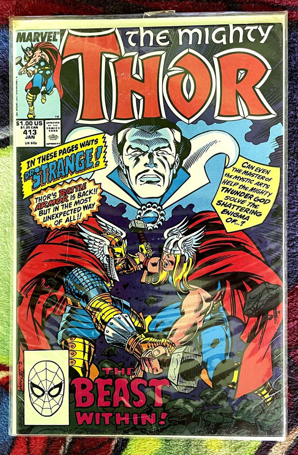 The Mighty Thor #413 featuring Dr. Strange  VF