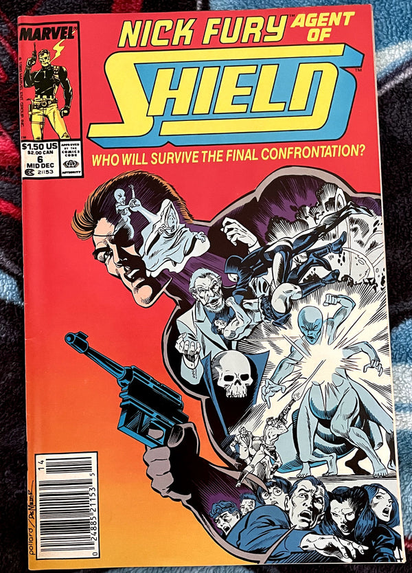 Marvel Modern Age-Nick Fury Agent of SHIELD # 6 VF