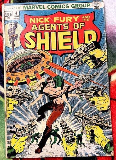 Nick Fury and his Agents of SHIELD #4 VG-F