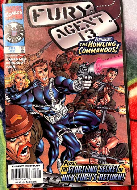 Nick Fury Agent 13  #2   F