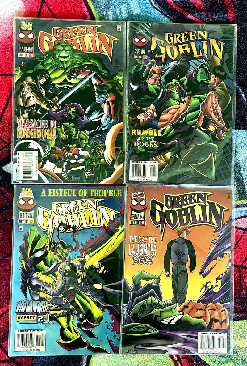 Green Goblin #10-#13  VF