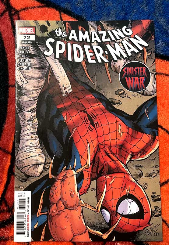 Amazing Spider-Man #70-74, #74 variant Sinister War VF-NM