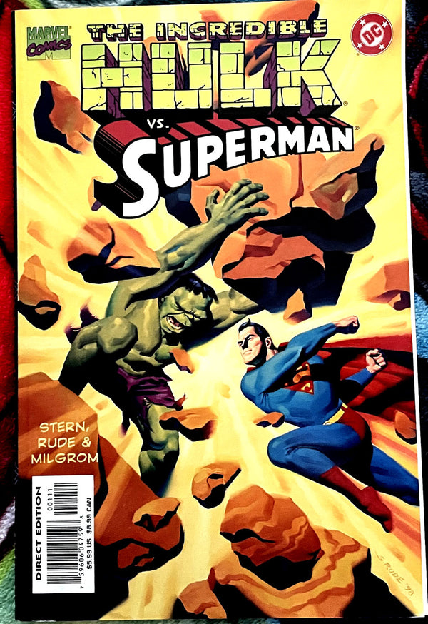 Hulk vs Superman Trade livre de poche VF
