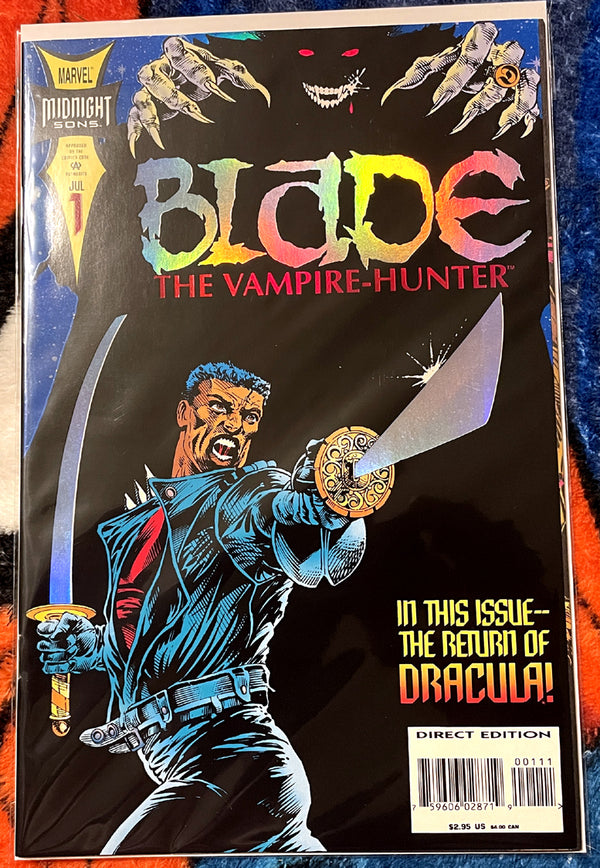 Blade The Vampire Hunter #1,2 & 3 First Solo Series VF-NM
