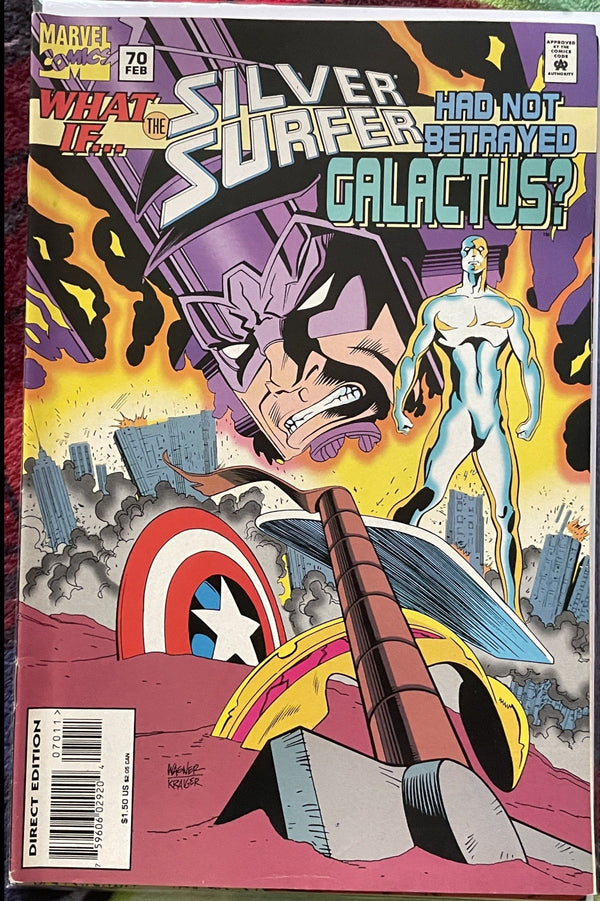 What If? #70-Silver Surfer had not betrayed Galactus    VF