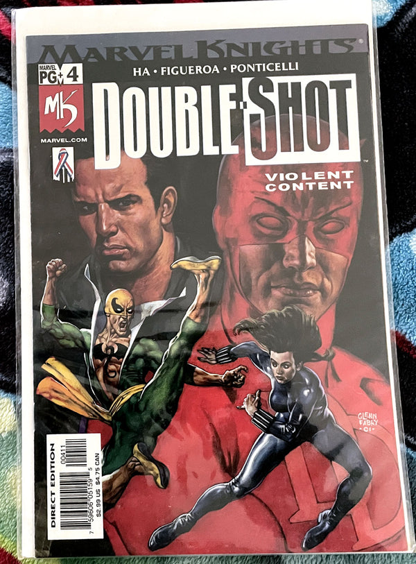 Marvel Modern Age-Marvel Knights  Double Shot #4 VF