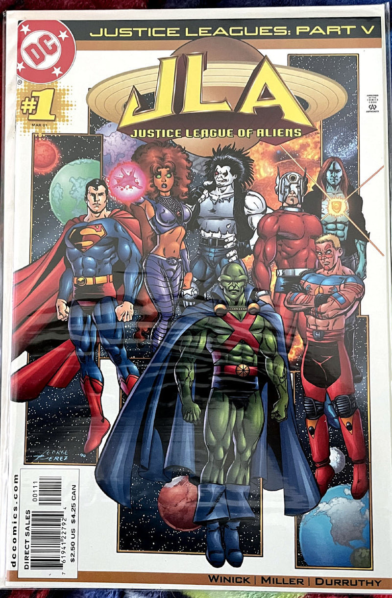 JLA-Justice Leagues 1-5 full run complete VF-NM