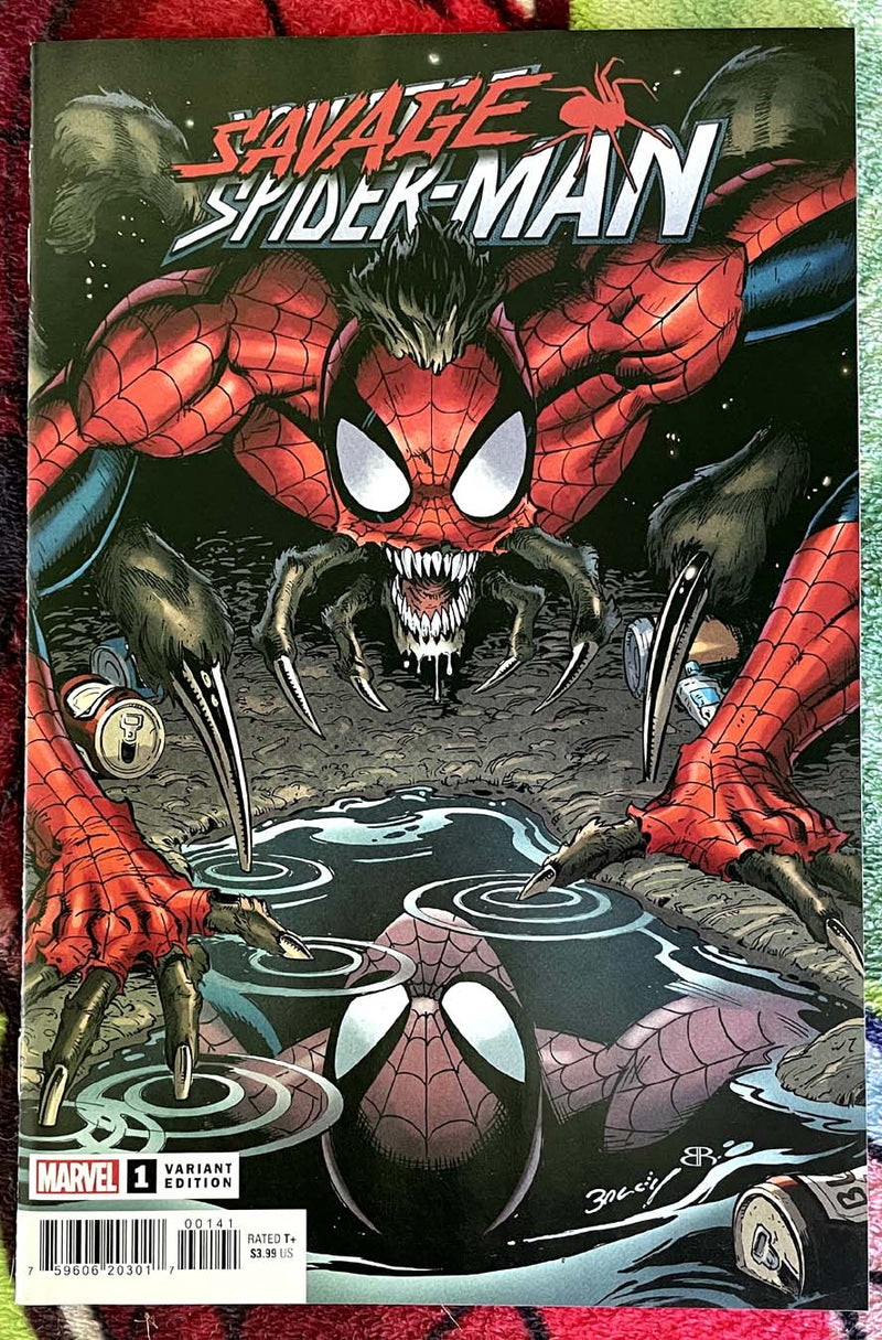 Savage Spider-Man #1-5 full run,#1 Bagley Variant NM