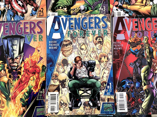 Avengers Forever-#1-12 full run complete VF