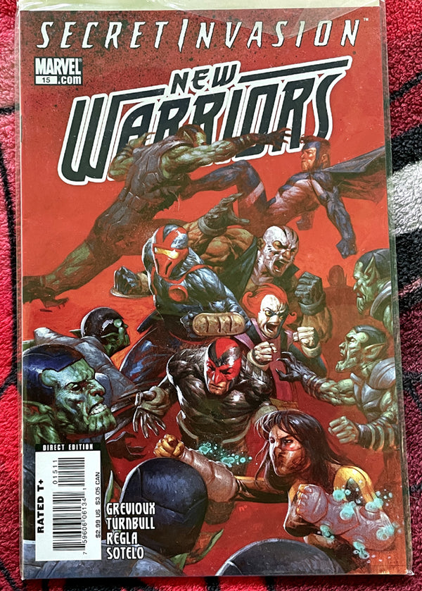 New Warriors #15  VF  Secret Invasion