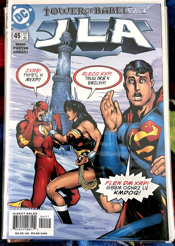 DC Universe -JLA-#43-46 Tour de Babel version complète complète VF-NM