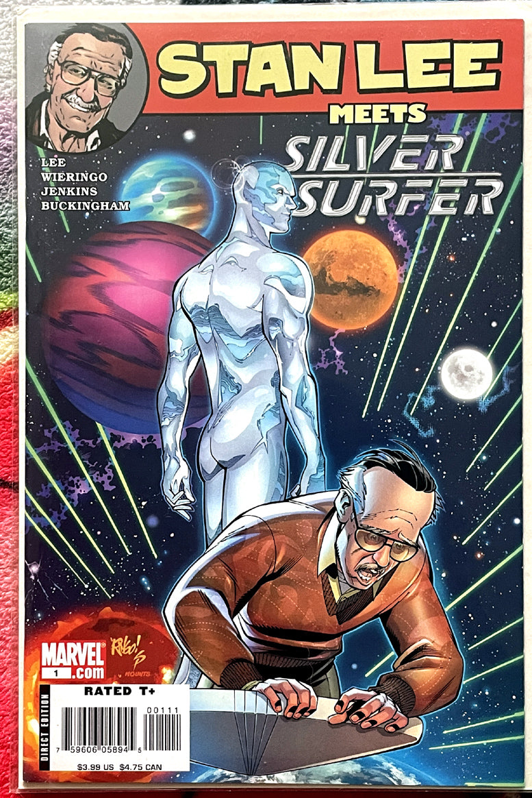 Stan Lee meets The Silver Surfer NM