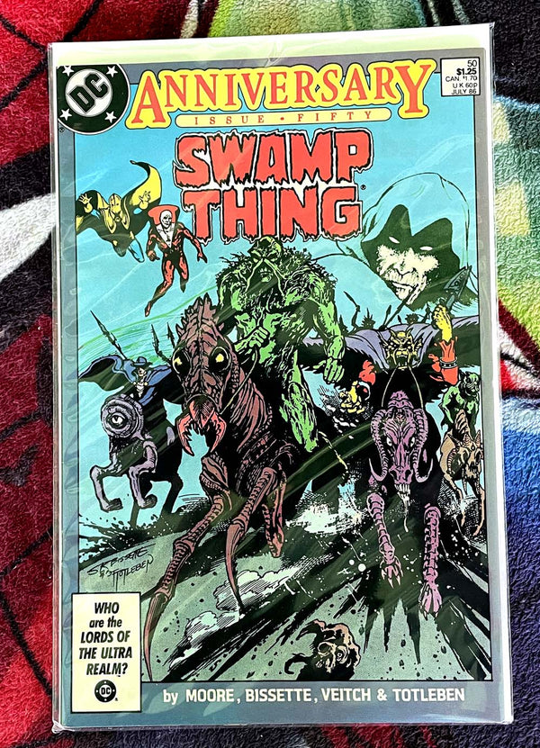 DC-Swamp Thing #50 Anniversary Issue 1st Full Appearance Of Justice League Dark VF