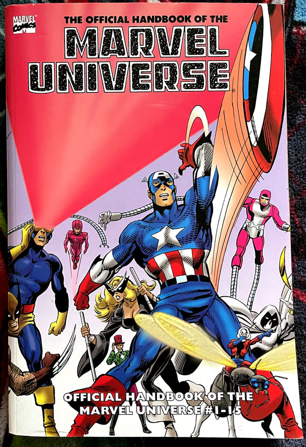 Essential The Official Handbook of the Marvel Universe #1-15  Trade paperback F-VF