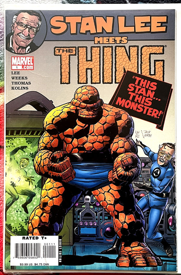 Stan Lee meets The Thing NM