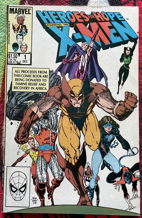 Heroes for Hope-avec The X-Men #1 VF