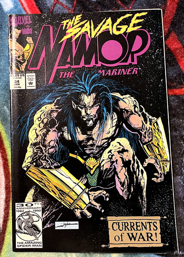 The Savage Namor the Sub-Mariner  #34  VF-NM